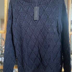 Navy Blue Women's Sweater